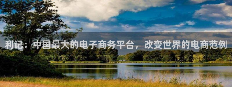 伟德国际1946官网：利记：中国最大的电子商务平台，改变世界的电商范例