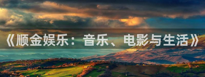 伟德国际betvlctor1946：《顺金娱乐：音乐、电影与生活》