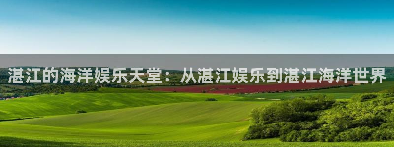 伟德国际1946：湛江的海洋娱乐天堂：从湛江娱乐到湛江海洋世界