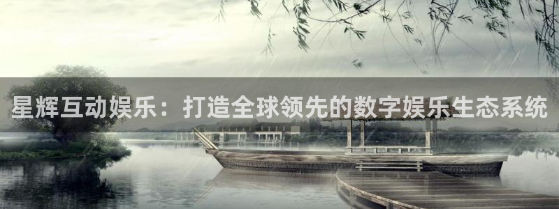 伟德国际betvlctor：星辉互动娱乐：打造全球领先的数字娱乐生态系统